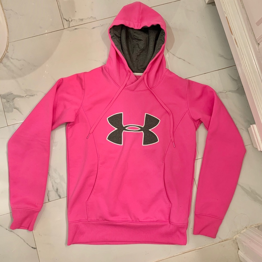 UNDER ARMOUR HOODIE SWEATSHIRT-COLDGEAR-STORM-SM/P